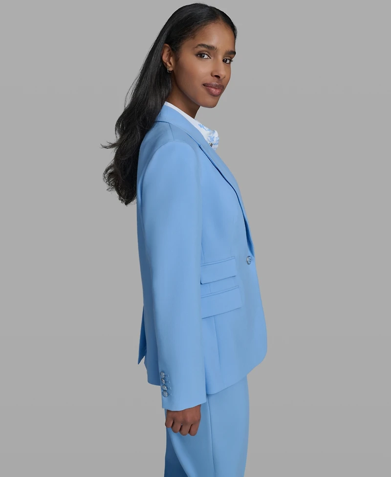 Karl Lagerfeld Paris Women's 1-Button Jacket