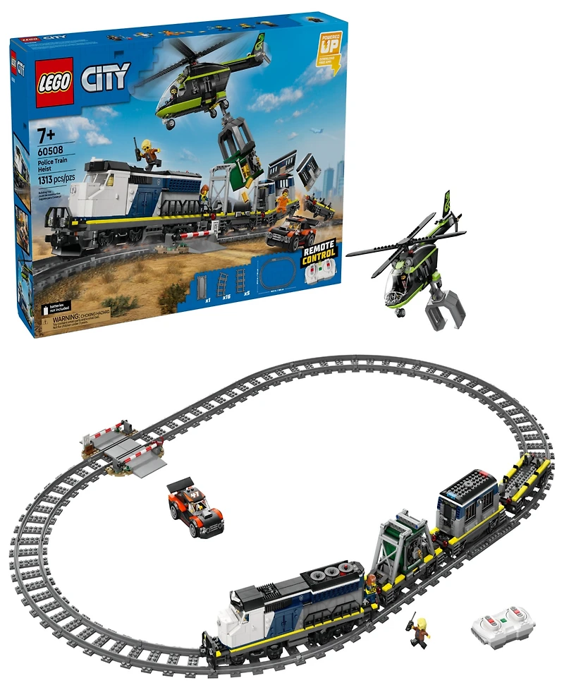 Lego City Police Train Heist Building Set, 60508