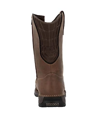 Georgia Boot Men's Athens 360 11" Pull-On Waterproof Moc-Toe Nano Composite Toe Work Boot