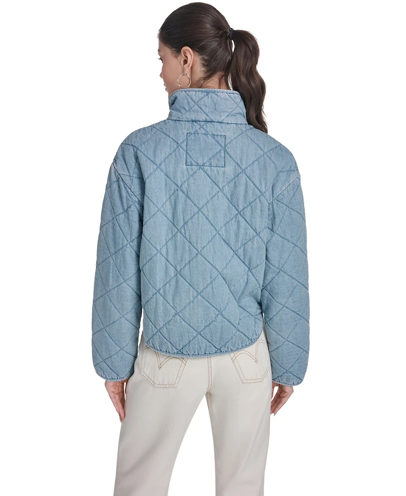 Levi's Women's Diamond-Quilted Cotton Jacket