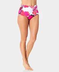 Anne Cole Women's High-Waist Shirred Swim Bottoms