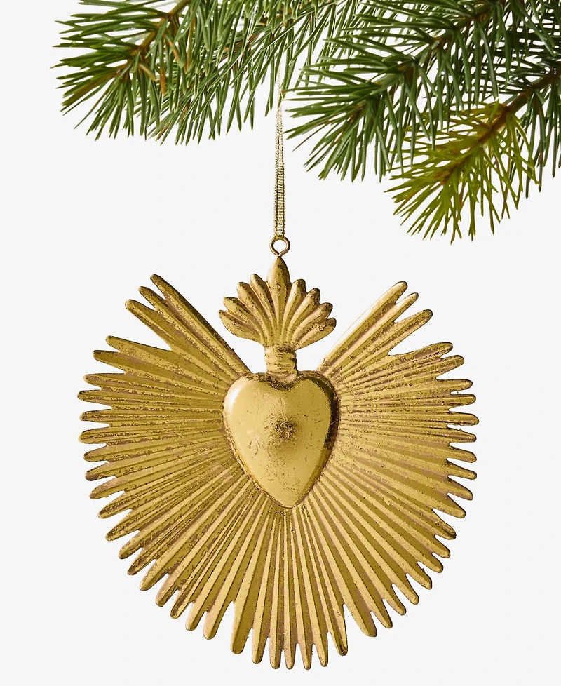Holiday Lane Blessed Starburst with Heart Ornament, Macy's Exclusive