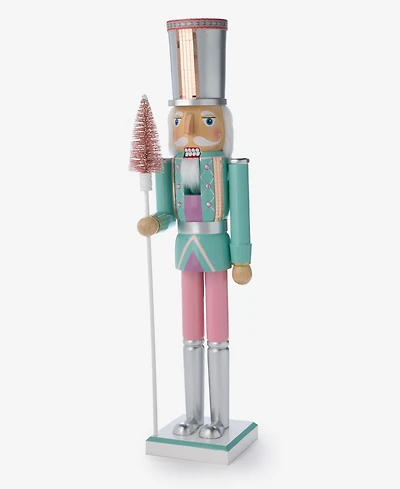 Holiday Lane Whimsy Pastel Nutcracker with Tree, Macy's Exclusive