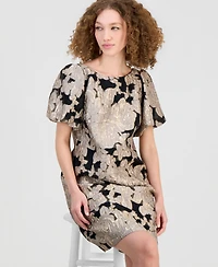 Connected Women's Jacquard Sheath Dress
