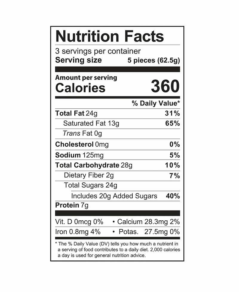 Original Gourmet Dubai Milk Chocolate Minis Bars Bag, 6 Pack with 15-Pc.