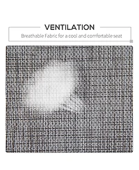 Outdoor Glider Chair, Gliders for Outside Patio with Steel Frame and Mesh Fabric