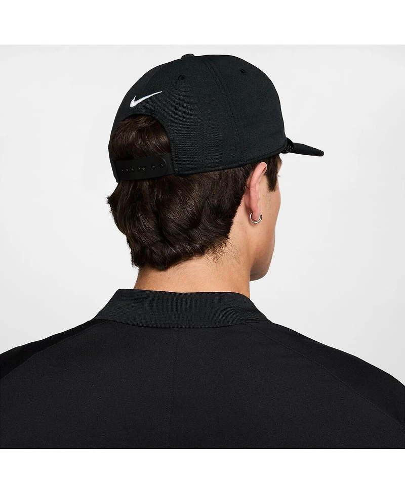 Nike Men's and Women's Black Fried Egg Pro Dri-fit Snapback Hat