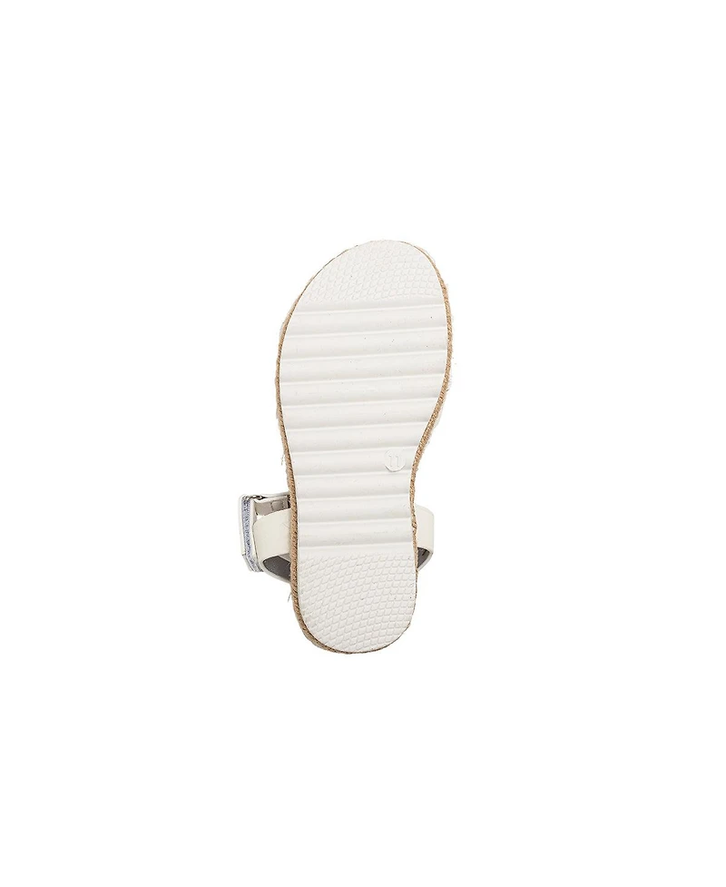 Bebe Little Girls Girl's Fashion Sandals – Dressy Shoes with Playful Charm Details