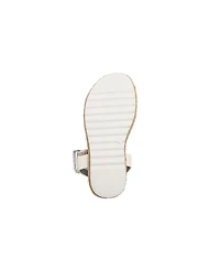 Bebe Little Girls Girl's Fashion Sandals – Dressy Shoes with Playful Charm Details