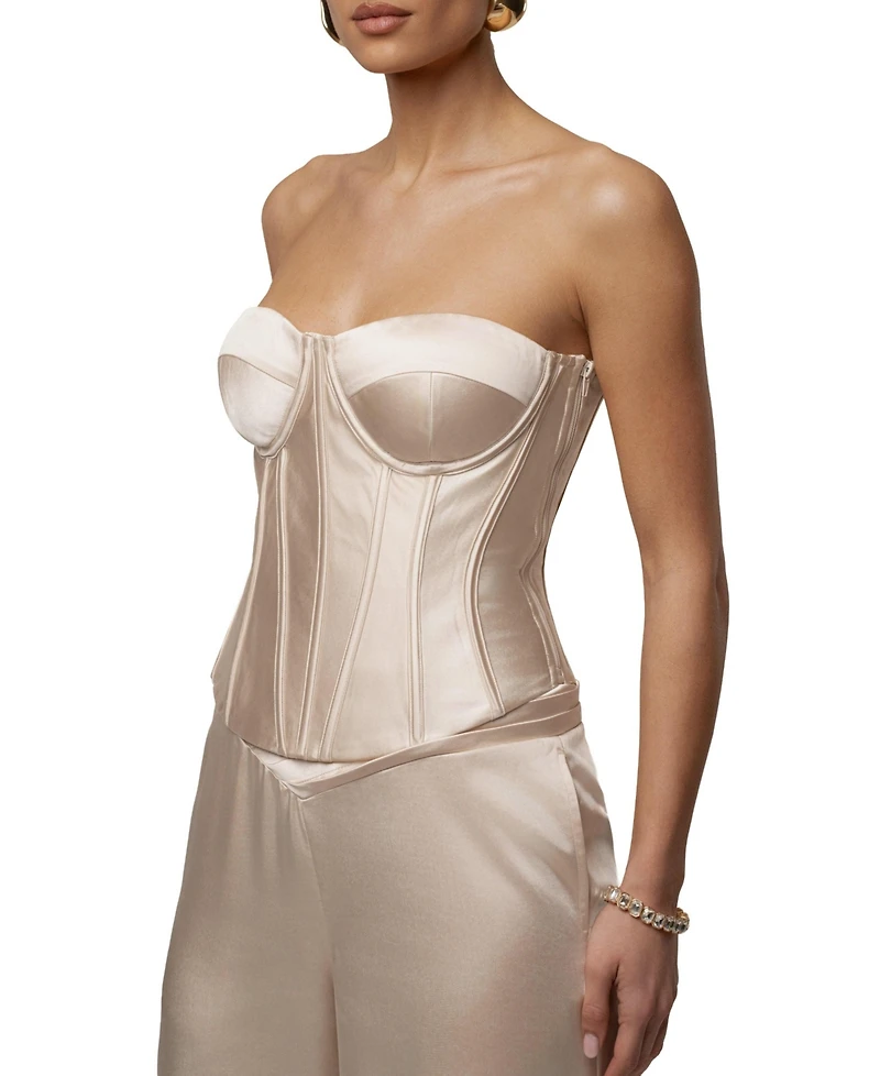 Jluxlabel Women's Satin Corset