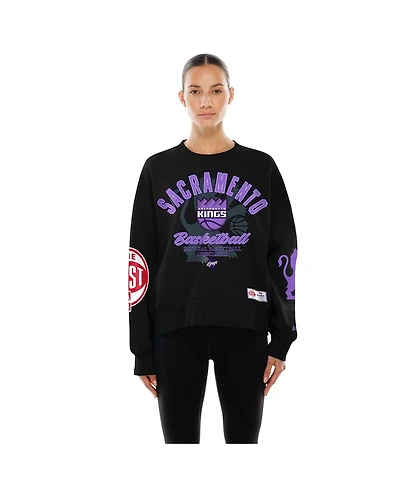 New Era Women's Black Sacramento Kings 2025/26 City Edition Sweatshirt