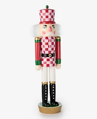Holiday Lane Whimsy Checkered Nutcracker, Macy's Exclusive