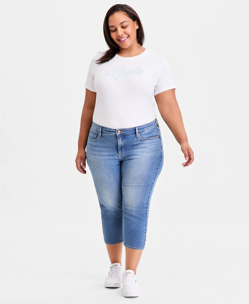 Levi's Trendy Plus 311 Shaping Skinny Capri Jeans