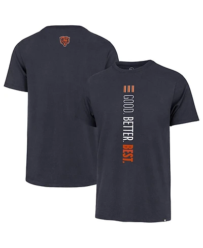 '47 Brand Men's Navy Chicago Bears Good. Better. Best. Franklin T-Shirt