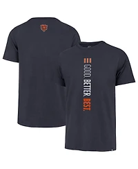 '47 Brand Men's Navy Chicago Bears Good. Better. Best. Franklin T-Shirt