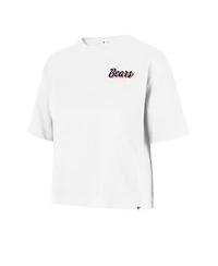 '47 Brand Women's White Chicago Bears Collage Script Reed City T-Shirt