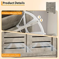 gaomon "Shoe cabinet with 2 flip drawers, freestanding slim organizer with hooks, narrow hidden shoe storage for entryway."