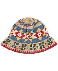 Polo Ralph Lauren Men's Textured Fairisle Crochet Bucket Hat