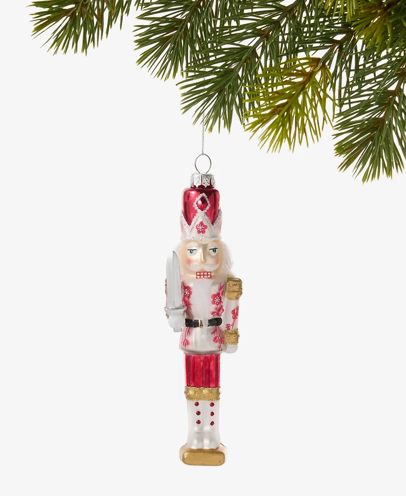 Holiday Lane Holiday Toile Nutcracker Ornament, Macy's Exclusive