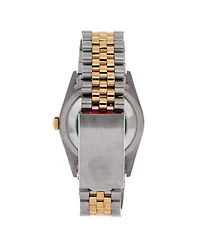 Pre-Owned Rolex Oyster Perpetual Datejust Automatic Watch in Stainless Steel and Gold with Diamond Markers 36mm