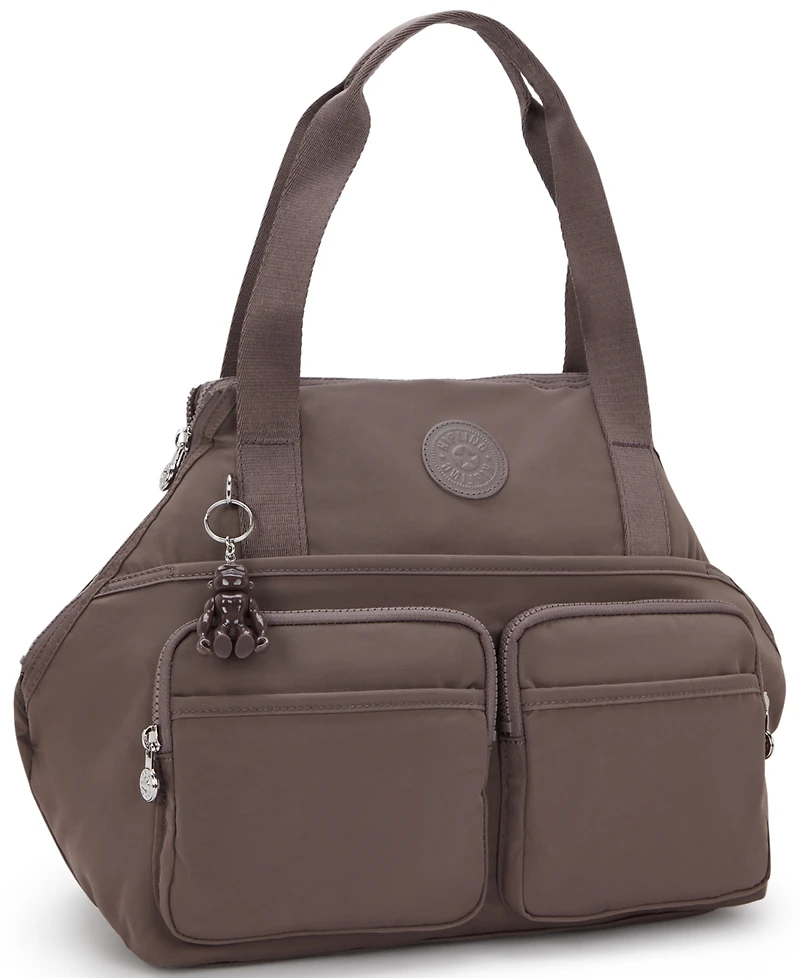 Kipling New Art Duo Pocket Extra-Large Duffel Tote Bag