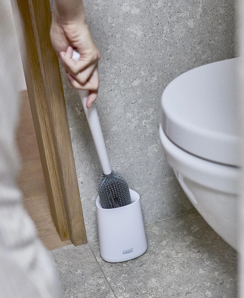Joseph Joseph 2-Pc. Flex 360 Lite Toilet Brush and Holder Set