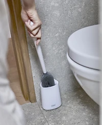 Joseph Joseph 2-Pc. Flex 360 Lite Toilet Brush and Holder Set