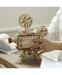 Robotime 3D Wooden Puzzles Vitascope Model Building Kits Mechanical Construction for Adults to Build, Educational Brain Teaser Diy Crafts Kits Gifts