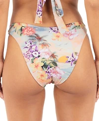 Hurley Women's Scenic Sunset Moderate Scoop Knot Swim Bottoms