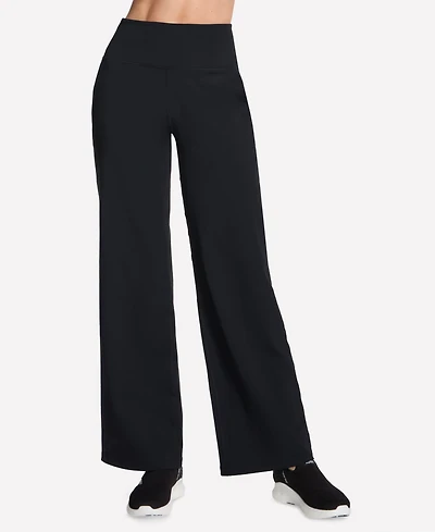 Skechers Women's Slip-In Wide-Leg Pants