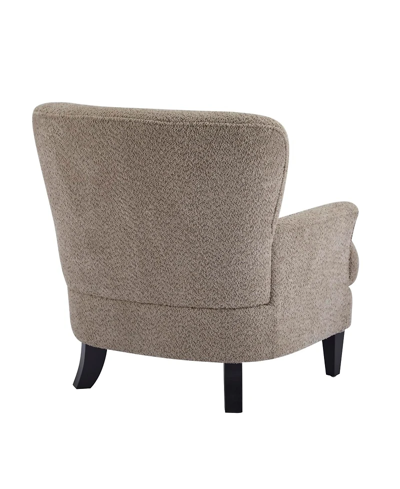 Streamdale Furniture Gerald Boucle Upholstered Club Chair