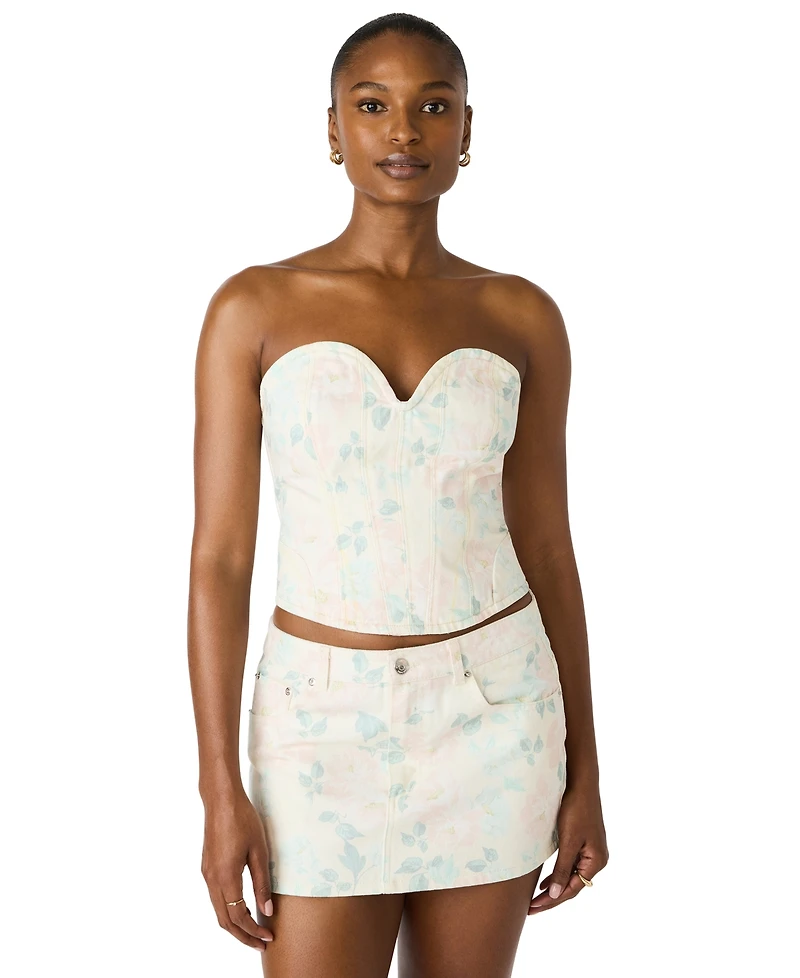 Steve Madden Women's Roselia Corset Top