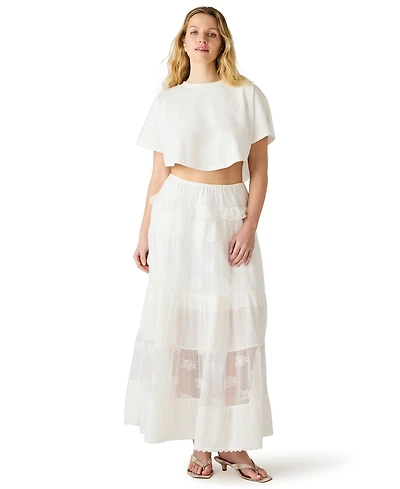 Steve Madden Women's Tarryn Flared Loose Fit Skirt