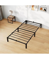 gaomon Bed Frame, Heavy Duty Metal Platform Bed Frame with Durable Iron Slat Support and Legs, No Box Spring Required