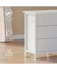 gaomon 63 Inch Tv Stand Dresser with 10 Drawers, Long Entertainment Center for TVs Up to 75 Inch