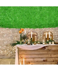 1 Pc 118x39in Artificial Ivy Privacy Fence Screen Faux Hedge Fence & Vine Decor