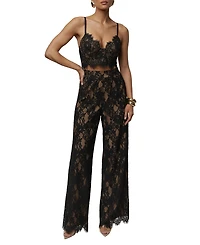 Jluxlabel Women's Forever Crush Lace Top