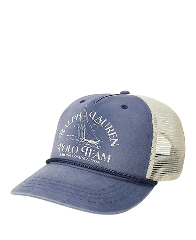 Polo Ralph Lauren Men's Sailing Graphic Trucker Cap