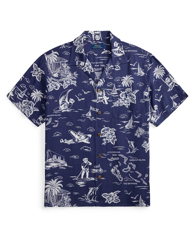 Polo Ralph Lauren Men's Printed Camp Shirt