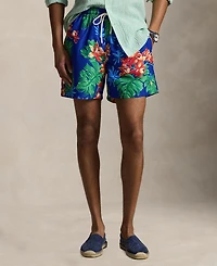 Polo Ralph Lauren Men's Tropical Floral Swim Trunks