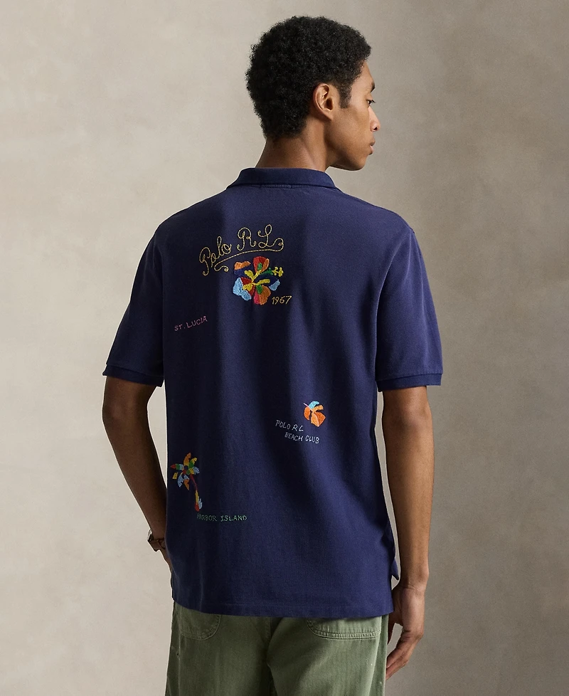 Polo Ralph Lauren Men's Embroidered Short-Sleeve Shirt