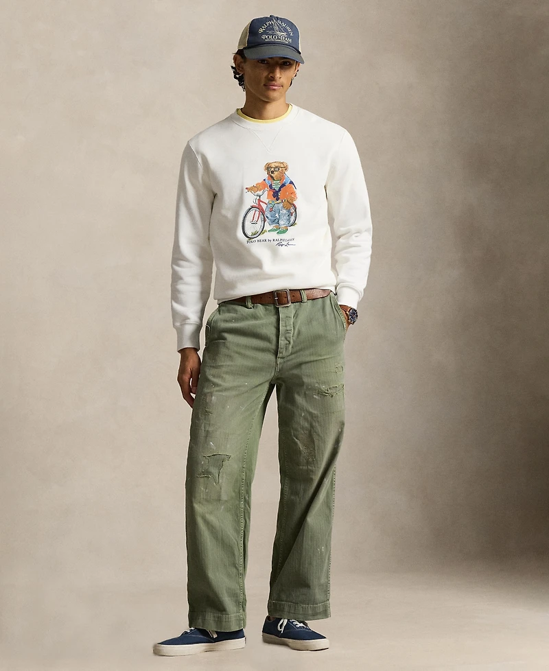 Polo Ralph Lauren Men's Bears Print Crewneck Sweatshirt