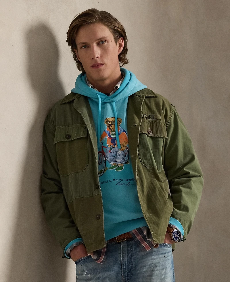 Polo Ralph Lauren Men's Bears Print Hooded Sweatshirt