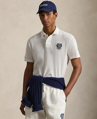 Polo Ralph Lauren Men's Embroidered Wimbledon Collared Shirt