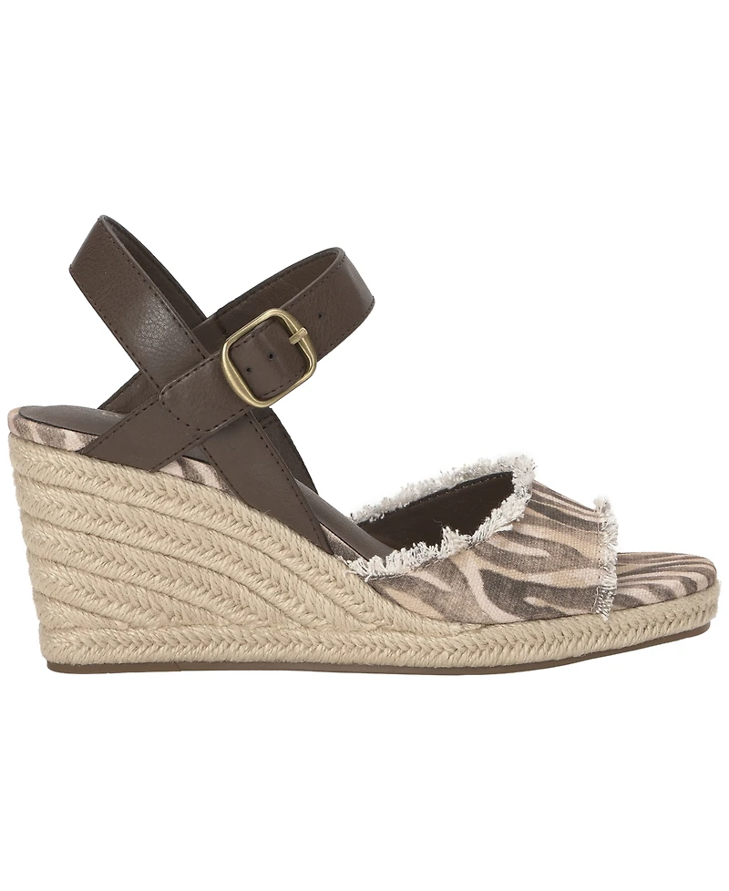 Lucky Brand Women's Mindra Espadrille Wedge Sandals