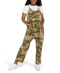 Motherhood Maternity Sleeveless Relaxed Fit Jumpsuit