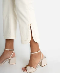 Liverpool Los Angeles Petite Hannah Crop Flare Jeans