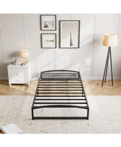 Gaomon Metal Bed Frameplatform Frame With Arch Design10 X22 Heavy Duty Strong Support Slatssturdy Mattress Foundationeasy Assembly
