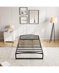 Gaomon Metal Bed Frameplatform Frame With Arch Design10 X22 Heavy Duty Strong Support Slatssturdy Mattress Foundationeasy Assembly