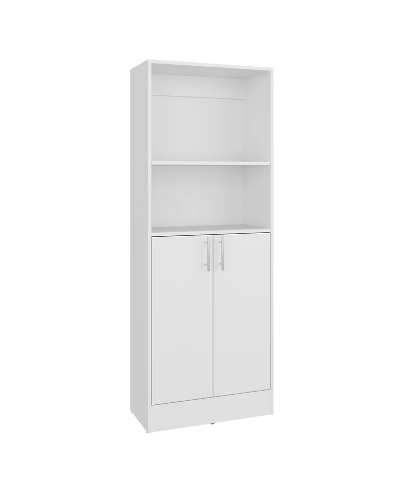 Fm Furniture Insite Kitchen Storage Cabinet with 3 Shelves and 2 Closed Compartments